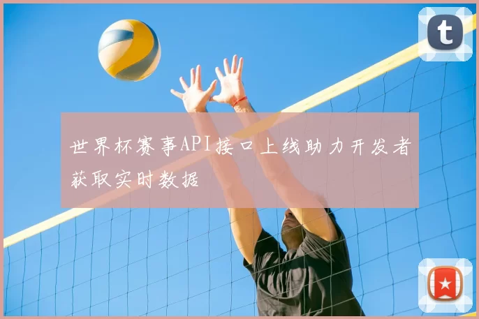 世界杯赛事API接口上线助力开发者获取实时数据