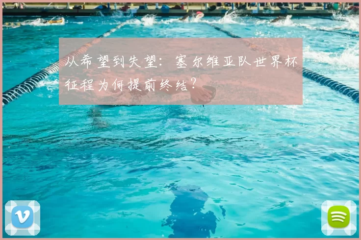 从希望到失望：塞尔维亚队世界杯征程为何提前终结？
