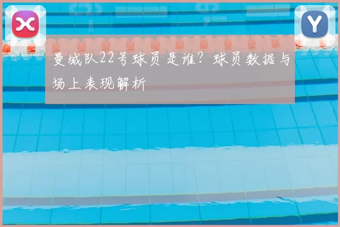 曼城队22号球员是谁?球员数据与场上表现解析